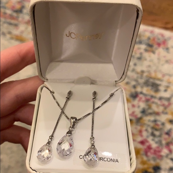 🆕 Sterling Silver Bridal/Prom Set - Picture 5 of 5